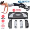 32inch Fitness Aerobic Stepper Adjustable Workout Exercise Step Platform w/ Risers