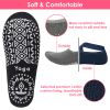 6!cks Women Yoga Sockséth Straps Non-Slip Grips for Pilates Pure Hospital Walking Dance Indoor
