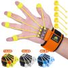 Finger Exerciser Hand Grip Strength Trainer for Athletes Musicians Physical Therapy Finger Resistance Band