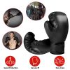 Boxing Gloves PU Leather Punching Gloves Full Finger Fighting Gloves Training Mitts for Men and Women for MMA Muay Thai Kick Boxing