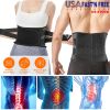 Back Support Brace Breathable Mesh Lumbar Support Beltdjustable Lower Back Brace with Stays and Springs for Pain Relief for Men Women