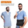 Unisex Back Brace Belt Lumbar Support Belt Lower Back Brace Pain Relief Waist Wrap Band Adjustable Support Straps