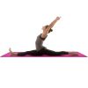 0.6-inch Thick Yoga Mat Anti-Tear High Density NBR Exercise Mat Anti-Slip Fitness Mat for Pilates Workout Cushion w/Carrying Strap Storage Bag