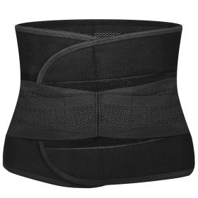 Unisex Back Brace Belt Lumbar Support Belt Lower Back Brace Pain Relief Waist Wrap Band Adjustable Support Straps (Option: BackSupportBeltL)